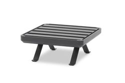 Lund, пуф антрацит/серый, алюминий/олефин