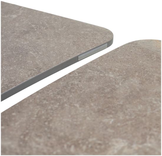 Стол ALATRI 120 MATT LATTE STONE SOLID CERAMIC / TAUPE