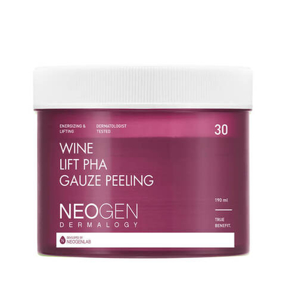 Neogen Dermalogy Wine Lift PHA Gauze Peeling отшелушивающие пилинг-диски с вином