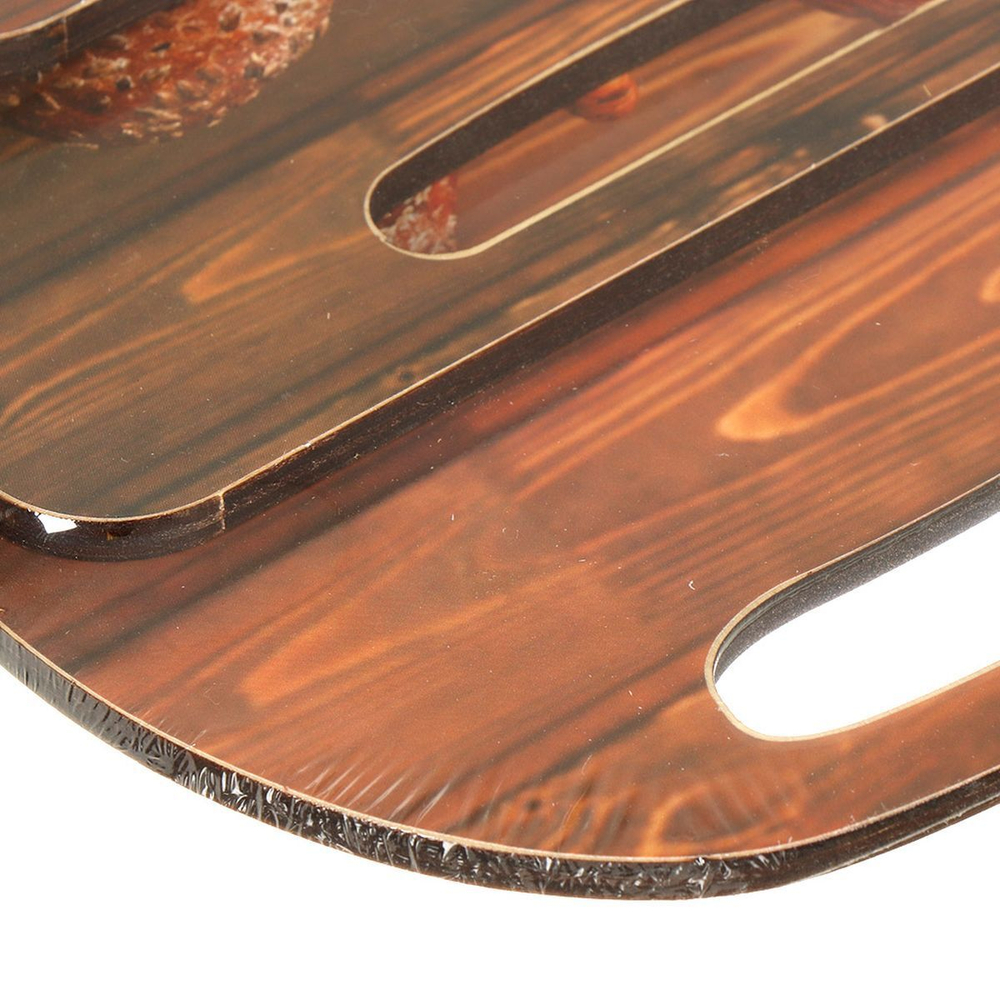 Доска разделочная дерево, 3 шт, мультиколор, Хлеб, КМ-8