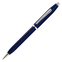 Черная шариковая ручка Cross Century II Blue Lacquer