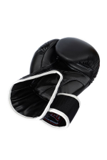 Перчатки боксёрские Reyvel Винил 80 (Чёрные)