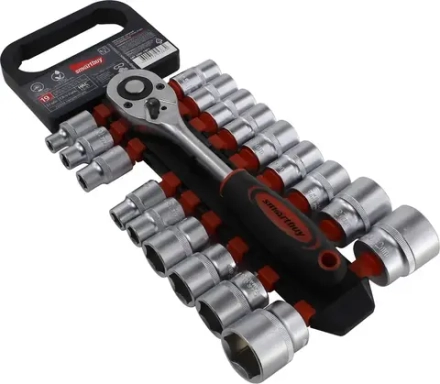 Набор головок с трещоткой Smartbuy STB-SSV-19P1