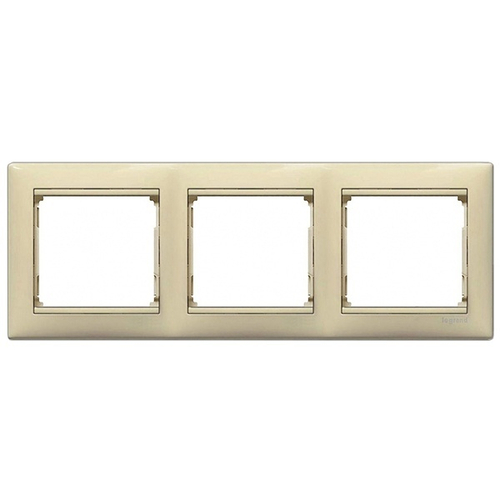 Рамка Legrand Valena 3 поста слоновая кость (бежевый) 774353