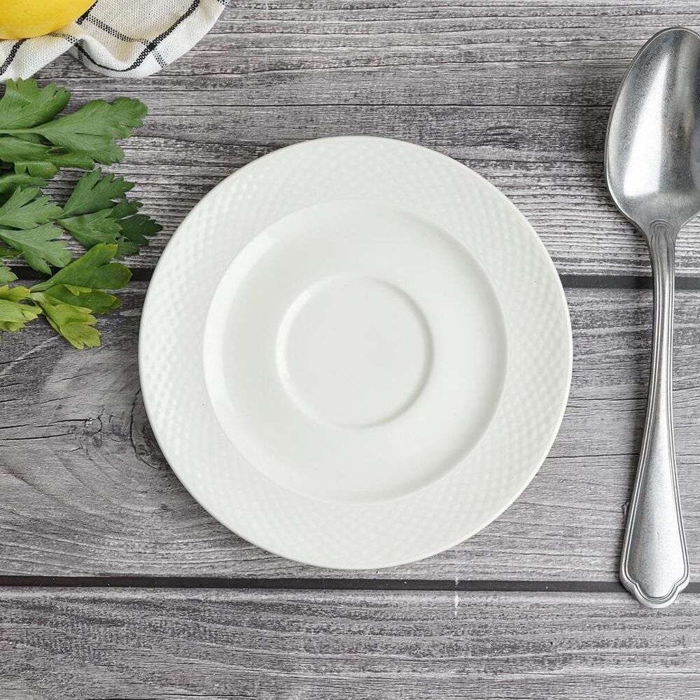 Блюдце d 15,5 см h1,8 см чайное для чашки арт. 81221512, 81221513 Impress Noble [6]