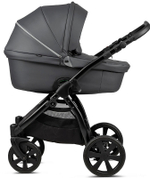 Детская коляска Noordi Fjordi Leather 2022 2 в 1 1132819/1302819 Shadow Grey