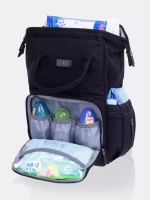 Сумка для мамы + шоппер RANT "Shopping Set" RB006 Midnight Black