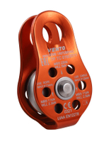 БЛОК-РОЛИК ОДИНАРНЫЙ VENTO СПАСАТЕЛЬ ЛЮКС ДЮРАЛЬ С ПОДШИПНИКОМ (CE, UIAA)