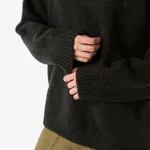 Свитер Меч Knitted Charcoal черный