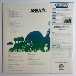 Винтажная виниловая пластинка LP ABBA The Album (Japan 1978) (Blue Obi) Take A Chance On Me