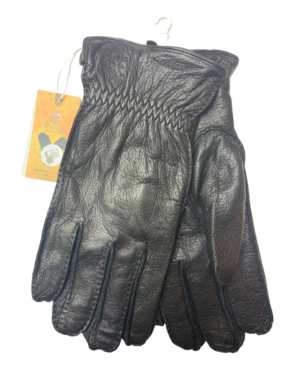 Регал.Перчатки.Мужские.Материал верха: Кожа оленя высокого качества.Наружний шов. Ручная работа.Сенсорные.Подклад: Трикотаж-шерсть. 10 шт в упаковке.