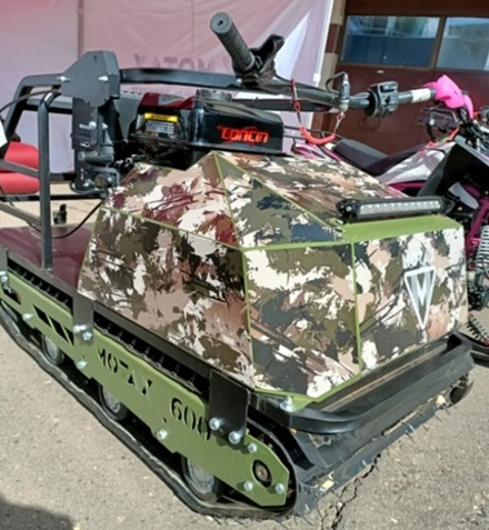 Мотобуксировщик MOTAX 600 ПРО