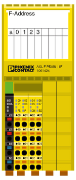 1061424 - AXL F PSAI8 I 1F - Модуль безопасности