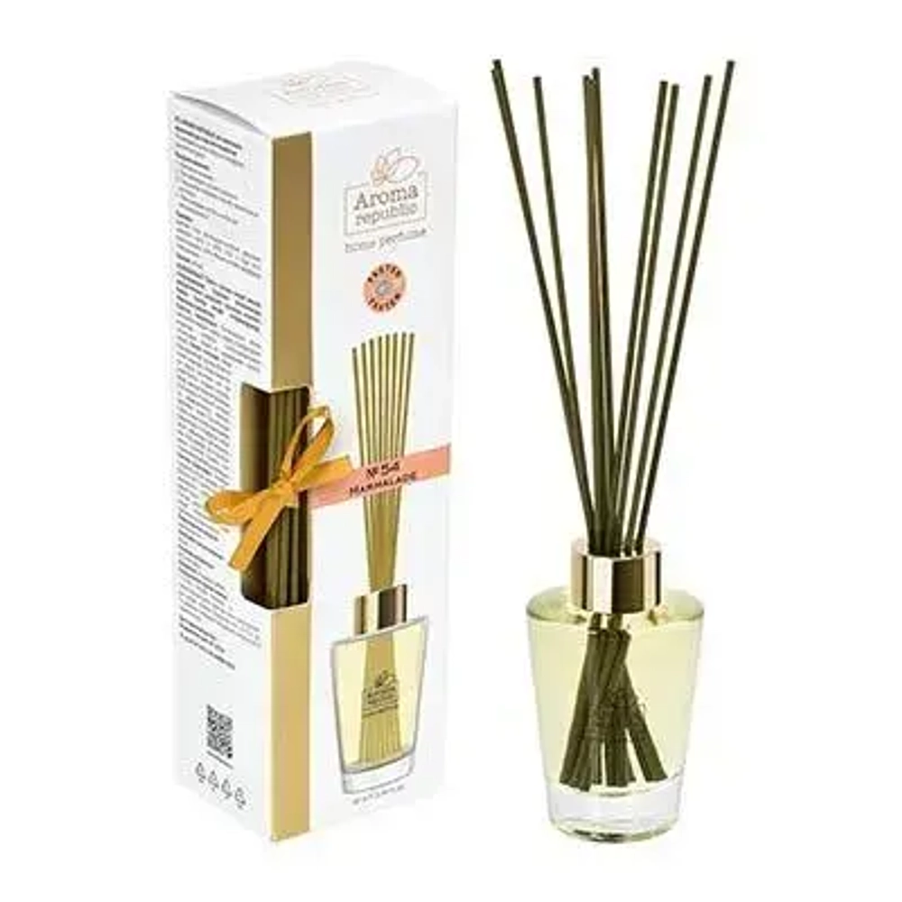 AROMA REPUBLIC Ароматический диффузор в стеклянном флаконе 90 мл,»№54 Marmalade» /6