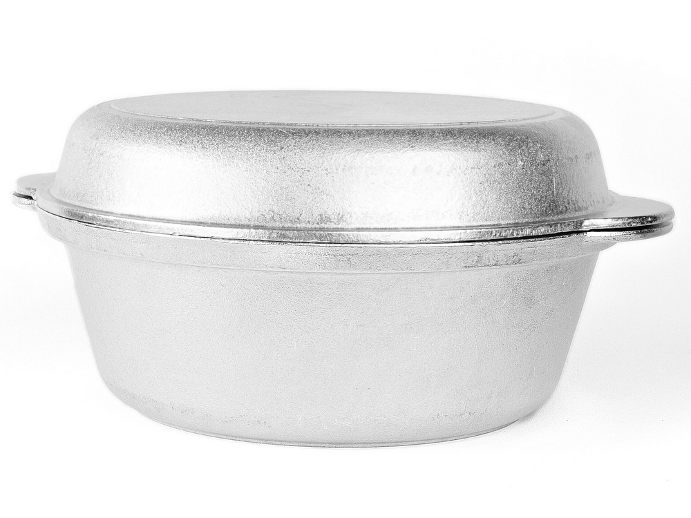 Кастрюля "Латка" с 2-мя литыми ручками, крышкой, 2.5 л 240