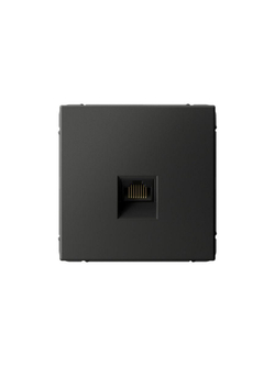 Розетка компьютерная ArtGallery RJ45 кат.5E механизм базальт SE GAL001483