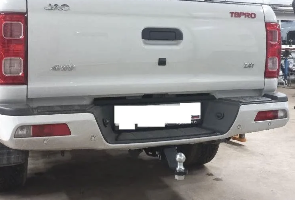 Фаркоп с унив. электрикой Смарт на Toyota Hilux 2015-, JAC T6 2019-, JAC T8 Pro 2023-. FA 0971-E Бизон