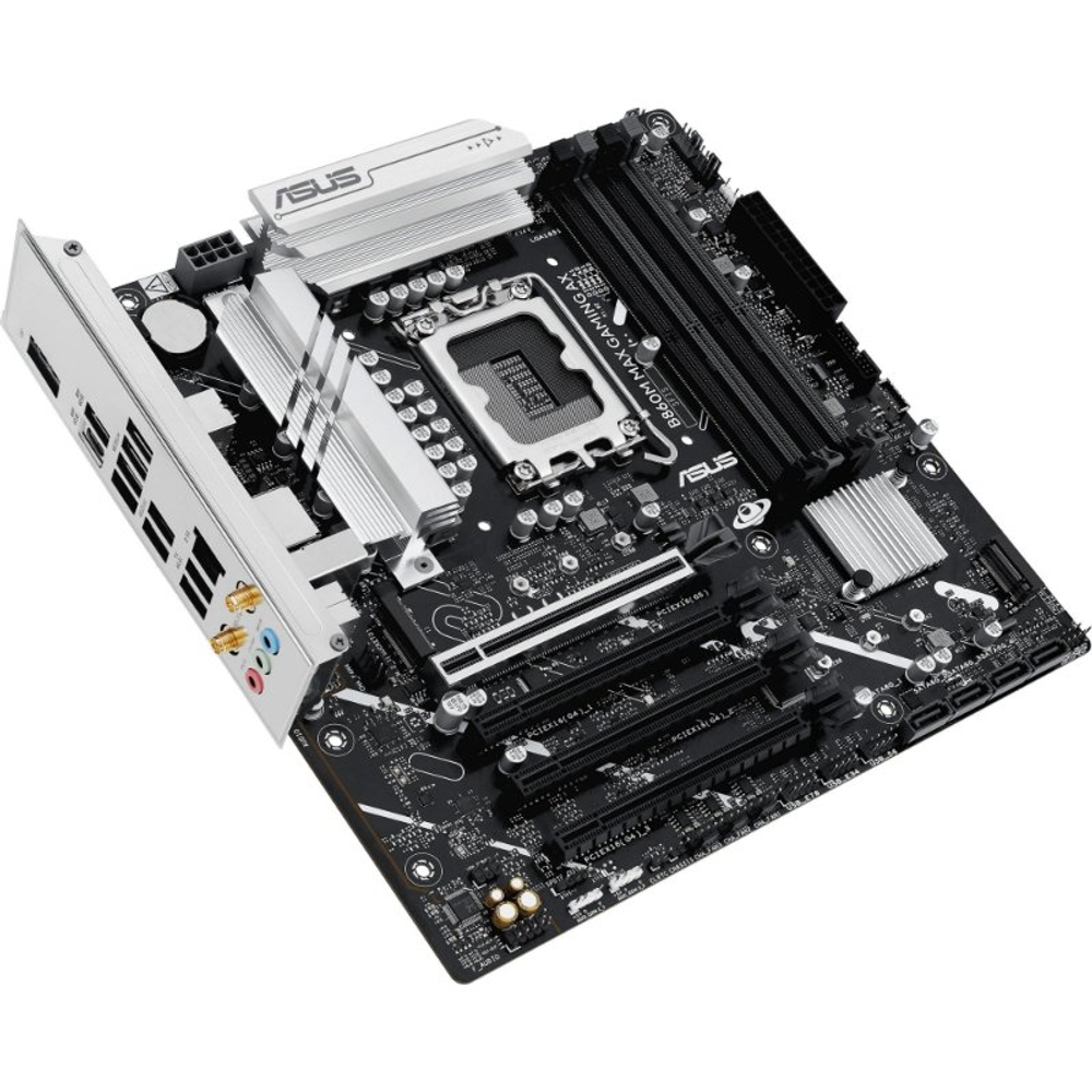 Материнская плата ASUS B860M MAX GAMING AX, LGA1851, B860, DDR5, mATX