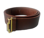 Ремень солдатский коричневый СССР без пряжки