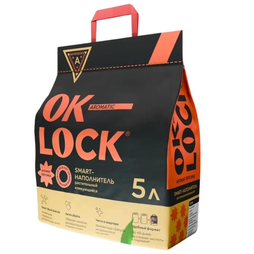 Наполнитель OK-LOK аромат Персика 5 л