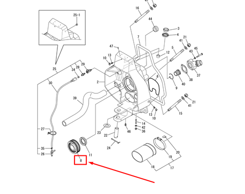 196350-04410 BEARING