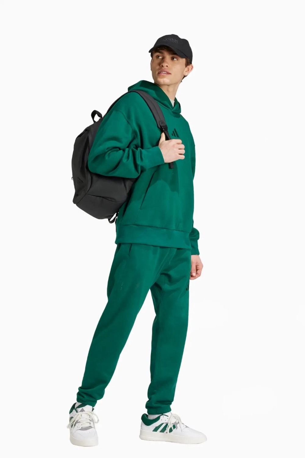 Кофта adidas All SZN Fleece - зеленый