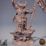 Человек Воин Паладин Варвар Файтер Рыцарь миниатюра для dnd, днд, pathfinder, фентези, Настольная игра, НРИ, Варгейм, РПГ