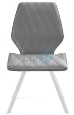 Стул DikLine 243 поворотный опоры белые