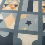 Комплект постельного белья Люкс Сатин 100% хлопок на резинке AR333