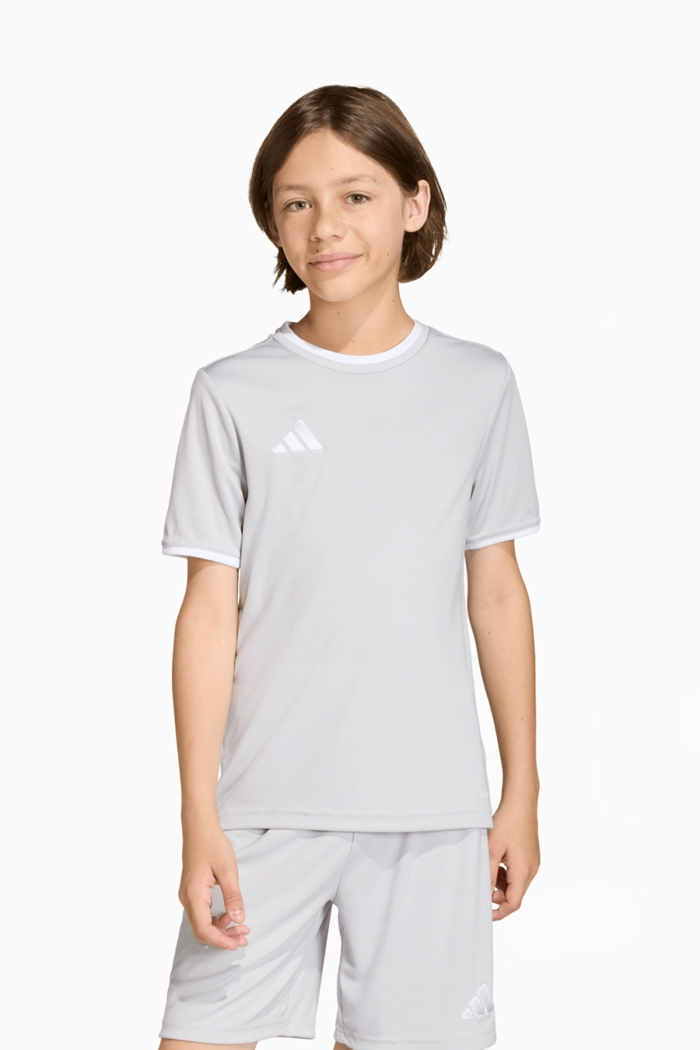 Футболка adidas Entrada 26 Junior - серый