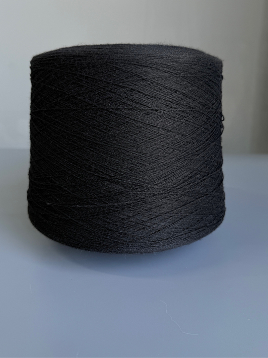 Пряжа PAPI FABIO SEVENTY 2/30 (70% меринос, 30% кашемир), 1500м/100гр, черный