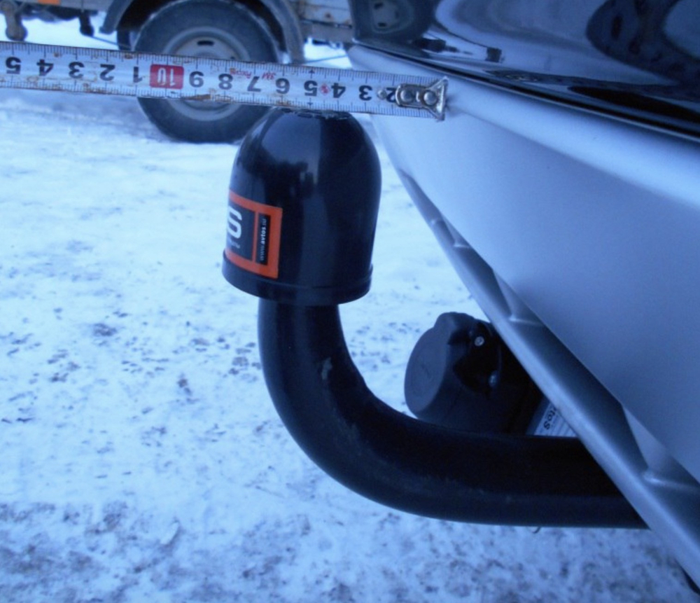 Фаркоп для Volvo XC90 2003-2014 Тип шара: A. Нагрузки: 1500/75 кг, VL 01