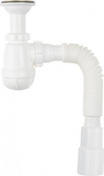 СИФОН ДЛЯ УМЫВАЛЬНИКА МАЛЫЙ 1 1/2х40 С Г Т 40х50 S011035