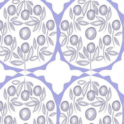 Майолика. Круглые плитки.