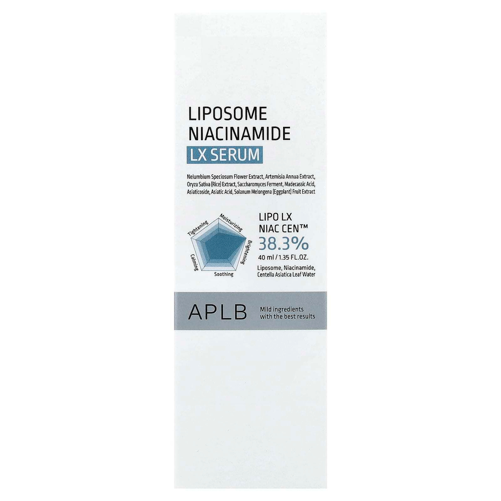 APLB, Liposome Niacinamide LX Serum, 40 мл (1,35 жидк. Унции)