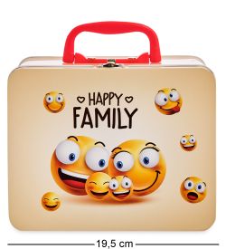 BX- 97 Металлическая копилка «Смайлы»