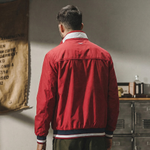 Мужская ветровка на резинке красного цвета из серии «Marine Collection. Yachting»