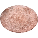Тарелка 20см «Ривьера»розовое золото