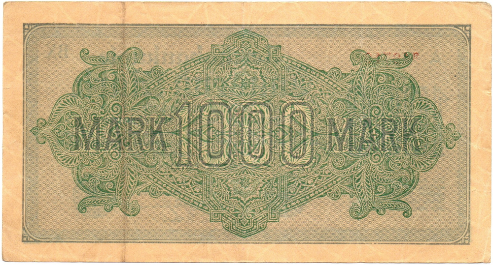 Банкнота Германия, Веймарская республика 1000 марок 1922 год