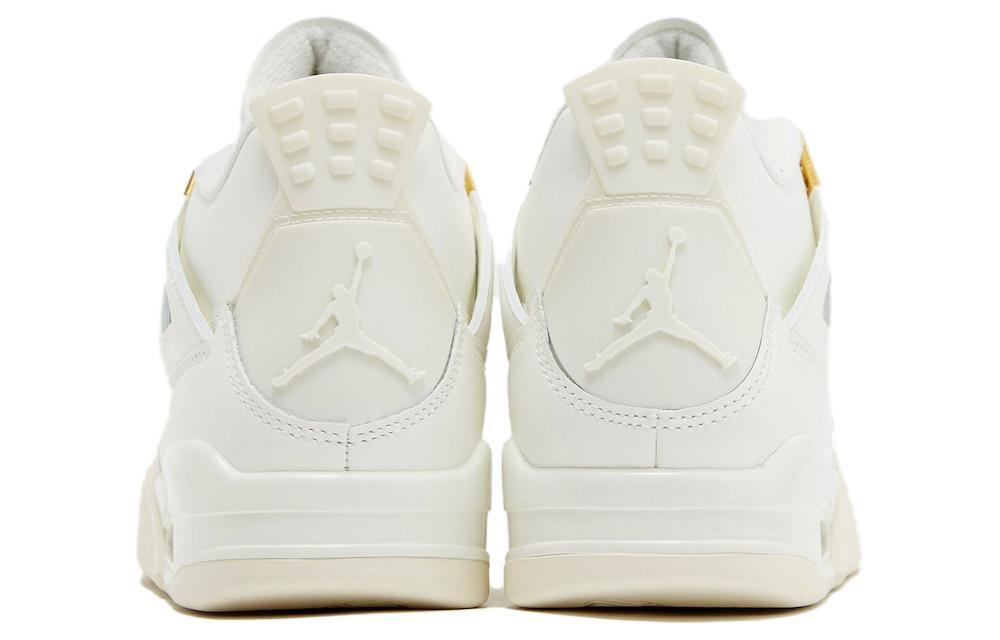 Кроссовки Jordan Air Jordan 4 Metallic Gold (Женская размерная сетка)