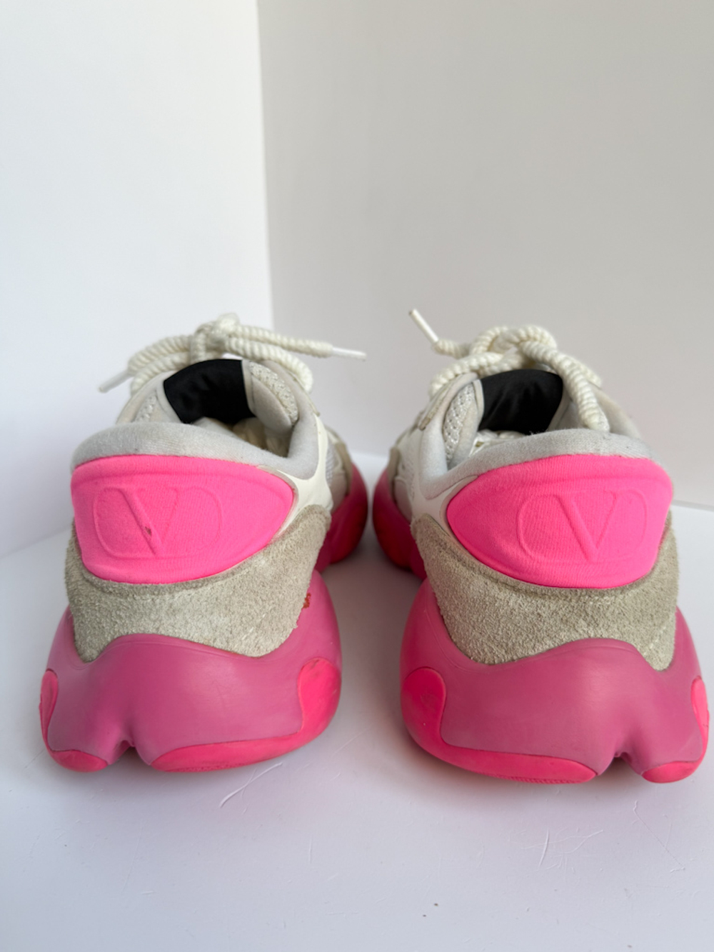 Комбинированные кроссовки Valentino Garavani, 38