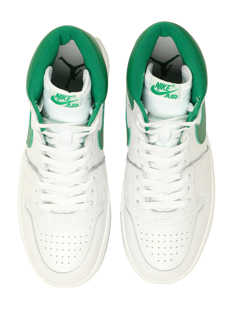 Кроссовки Высокие Из Кожи Nike Jordan Air Ship Pe Sp Pine Green