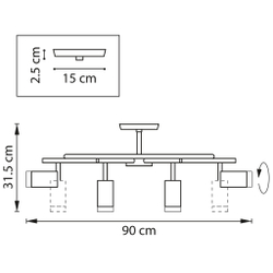 Люстра на штанге Lightstar LR7183743640