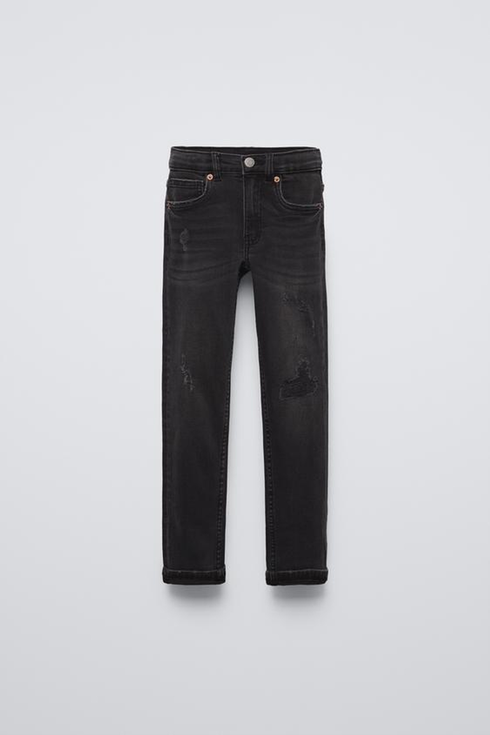 ZARA ДЖИНСЫ SKINNY, ЧЕРНЫЙ