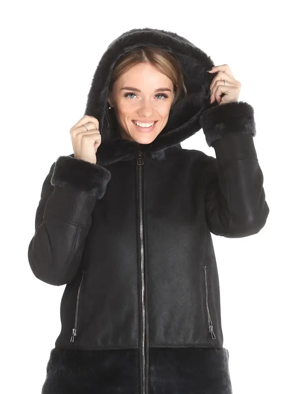 Дубленка женская/из натуральной овчины/из овчины/Турция