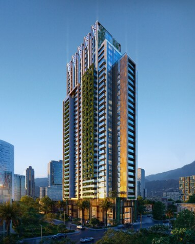 ЖК "ONE" Грузия, Батуми. Жилой комплекс бизнес -класса в новом центре города. Рядом пляж 800 м, парк Качиньских, велодорожки, ТРЦ и аэропорт в 4 км. Победитель European Property Awards 2025- 2026 в номинации «Многофункциональные комплексы»