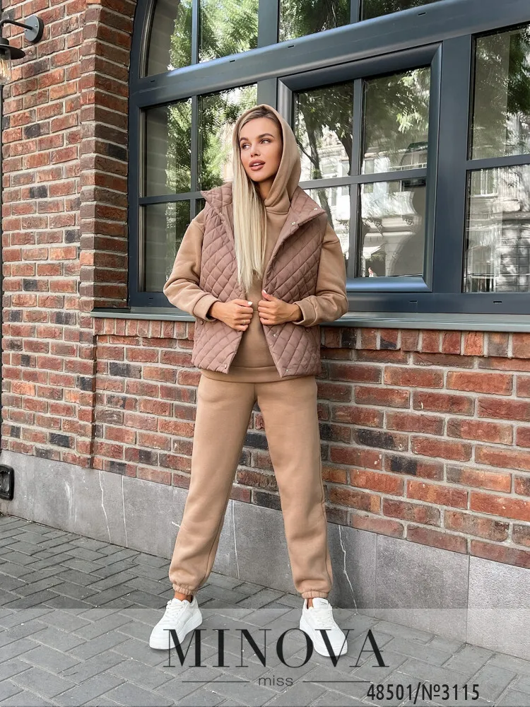 Жилет 3115-мокко Minova