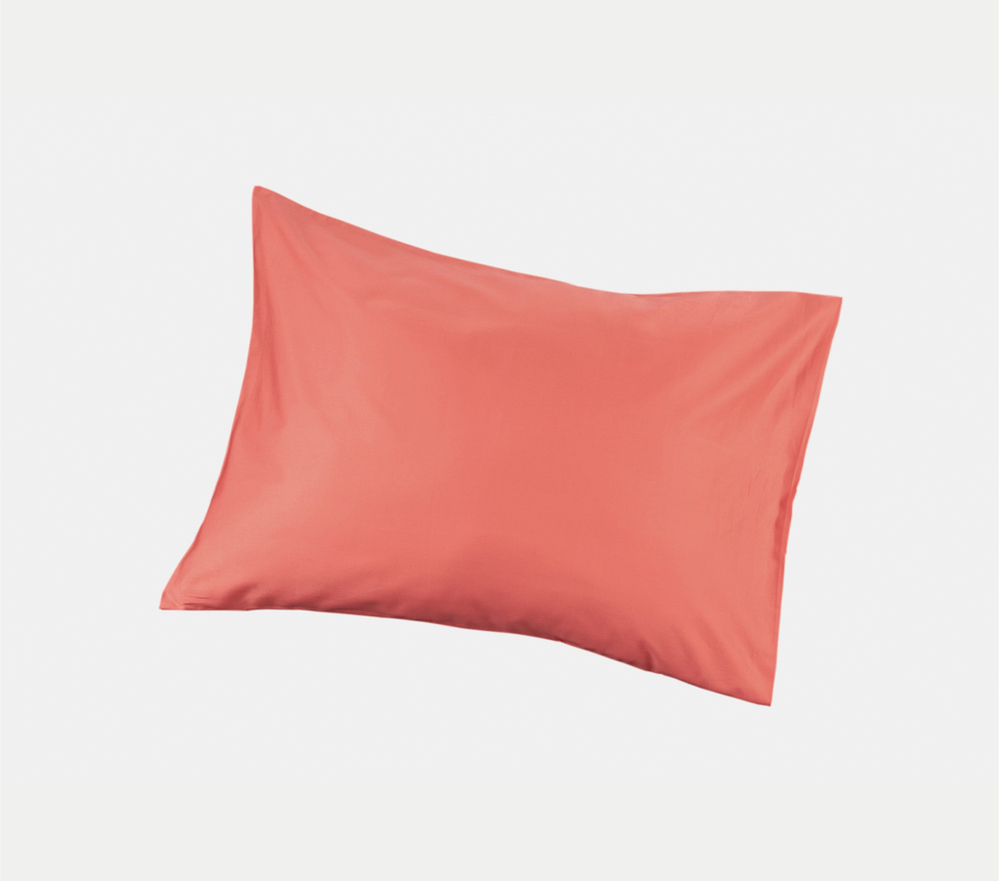 Наволочка 50x70 Mollen розово-коралловая