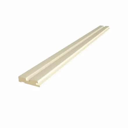 Стеновая панель реечная стартовая Альберо, Винил Сэнд, 67*16*2750 мм