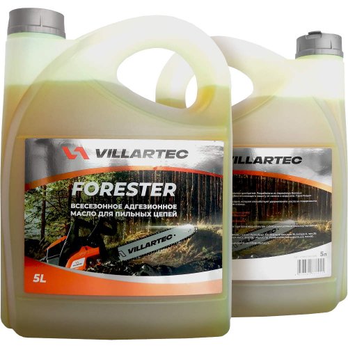 Масло адгезионное VILLARTEC FORESTER всесезонное для цепи 5 л